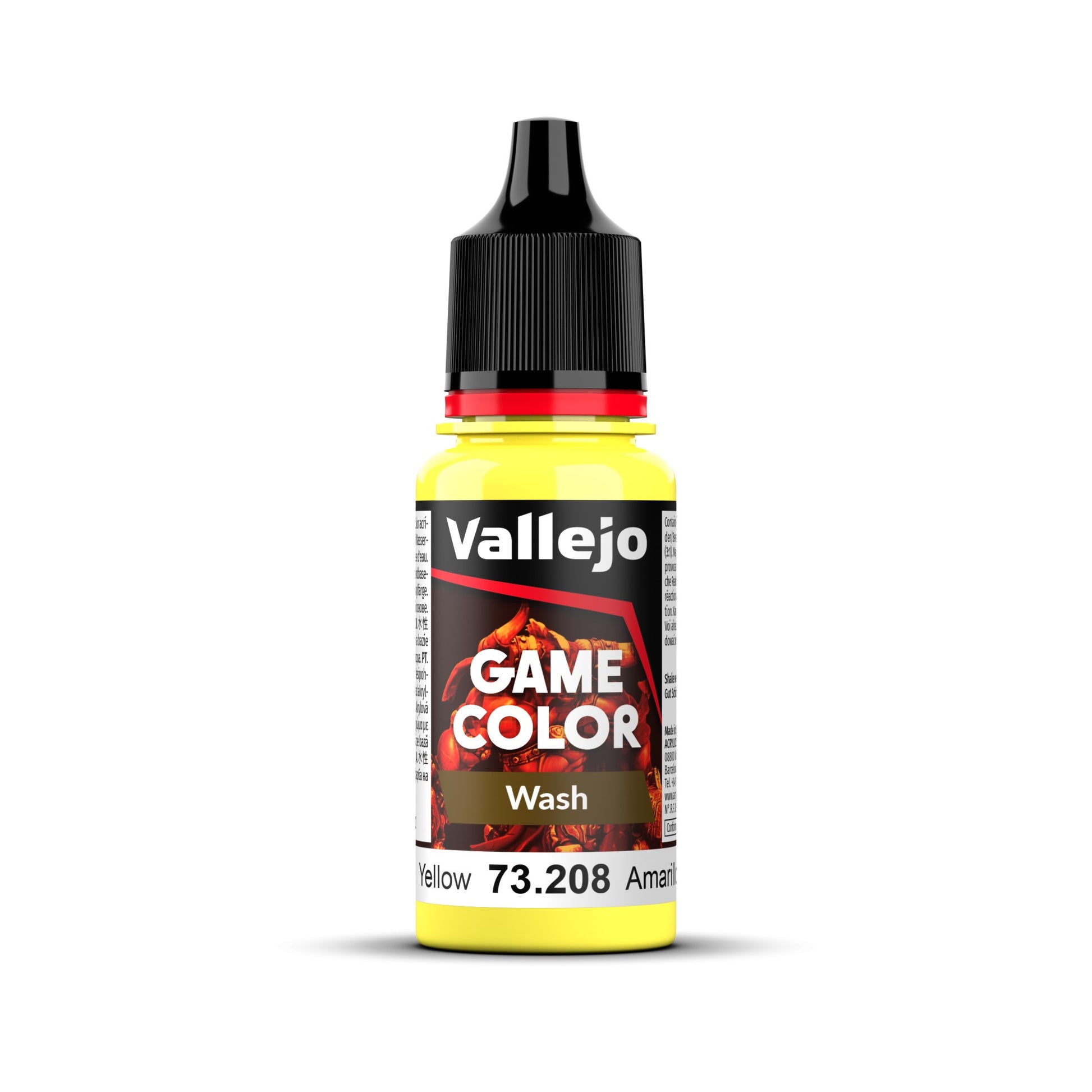 Vallejo Game Colour Yellow 18ml - Good Games