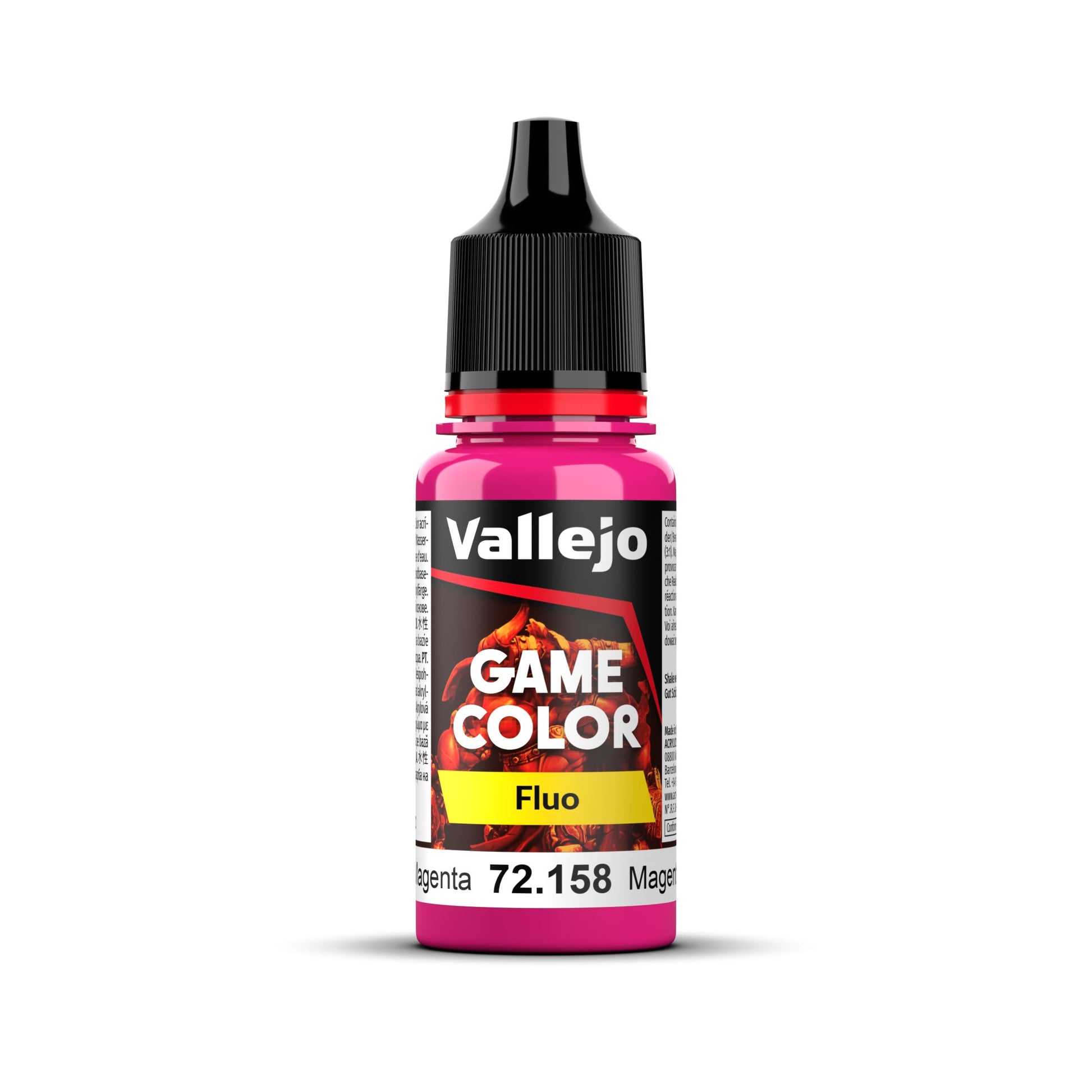 Vallejo Game Colour Fluorescent Magenta 18ml - Good Games