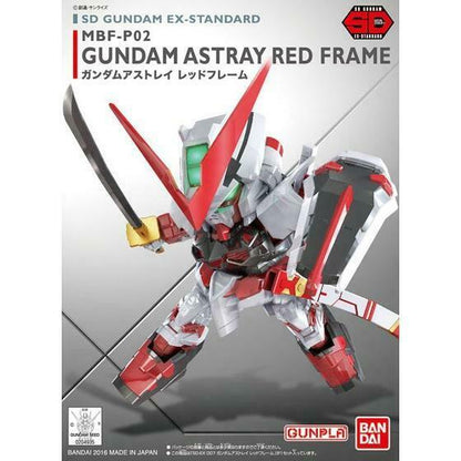 Bandai SD Gundam Ex-Standard 007 Gundam Astray Red Frame - Good Games