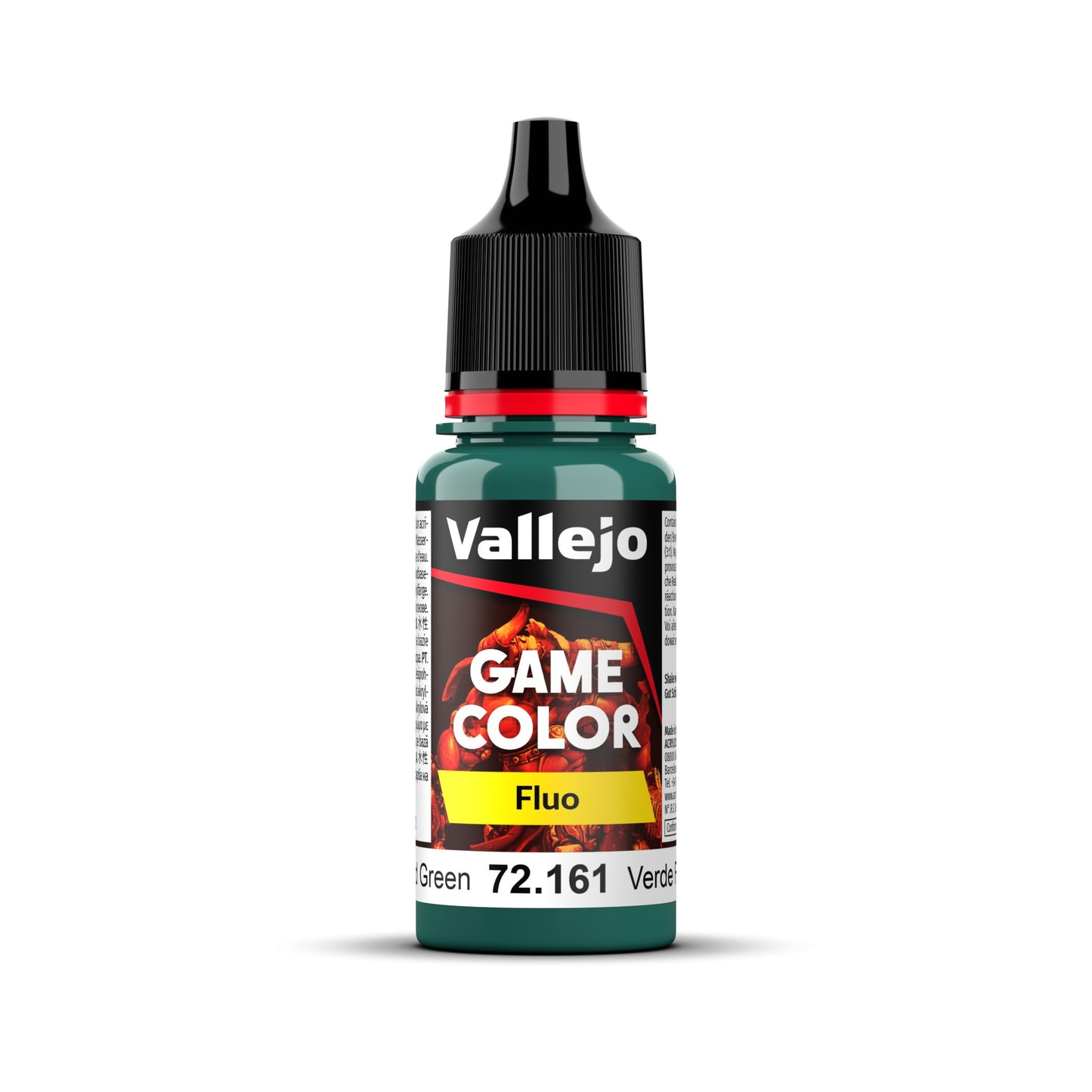 Vallejo Game Colour Fluorescent Cold Green 18ml - Good Games