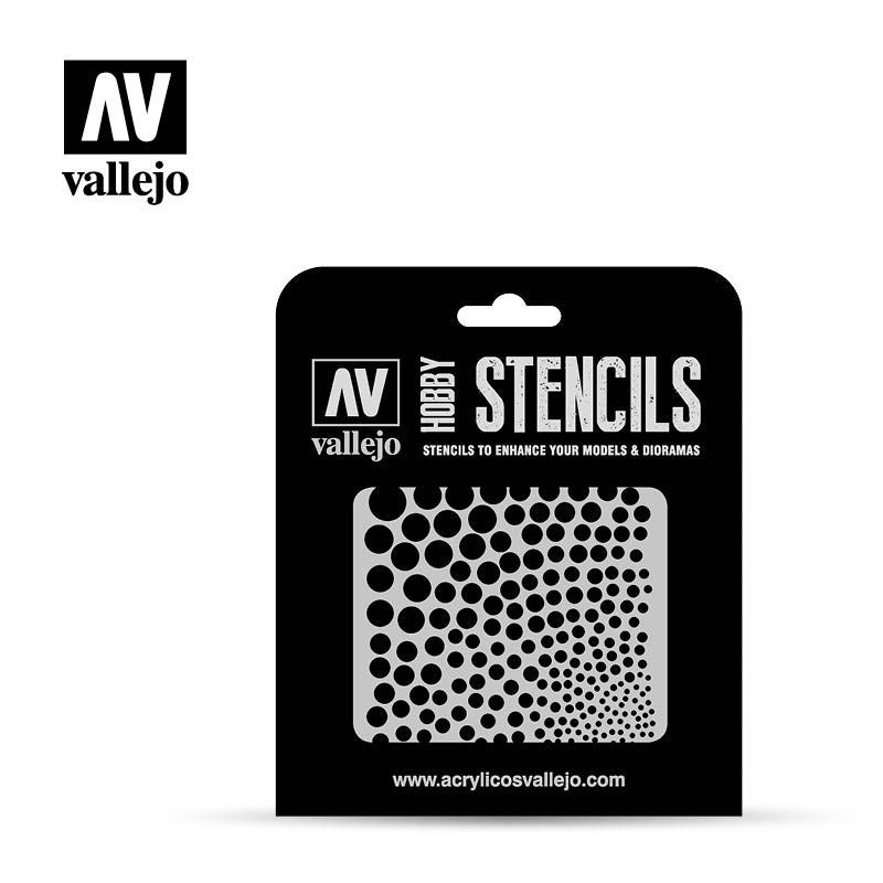 Vallejo Hobby Stencils - Circle Textures - Good Games