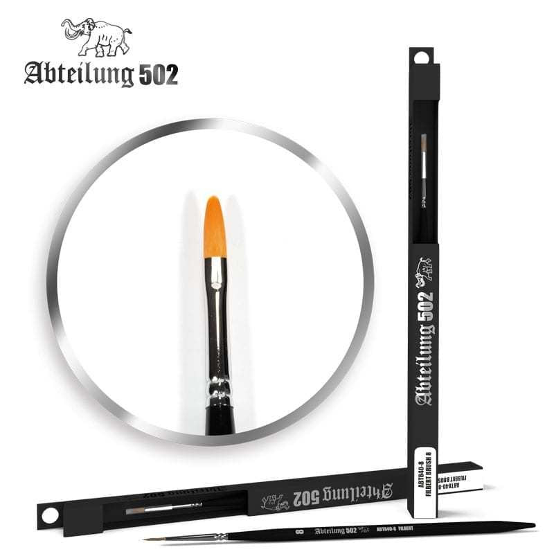 Abteilung 502 Deluxe Brushes - Filbert Brush 8 - Good Games