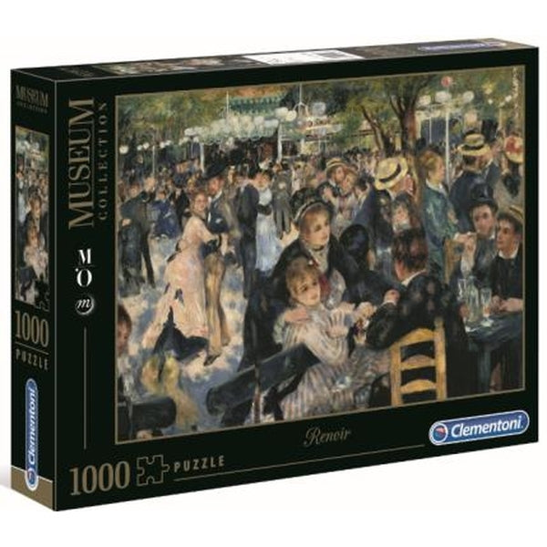 Clementoni - Museum Collection - Renoir - Dance at Le moulin de la Galette 1000 Piece Jigsaw - Good Games