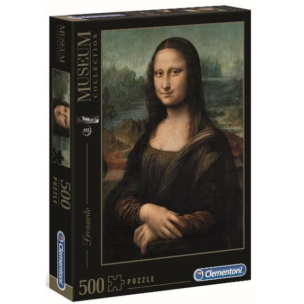 Clementoni - Museum Collection - Leonardo - Mona Lisa 500 Piece Jigsaw