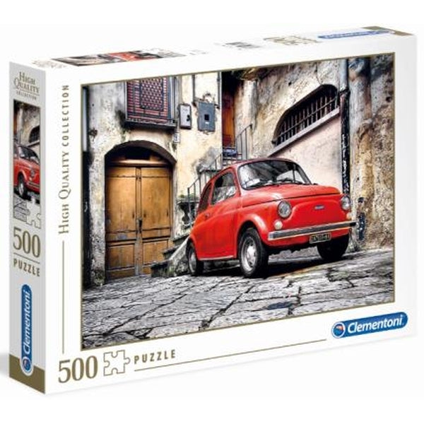 Clementoni - Red Car 500 Piece Jigsaw - Good Games