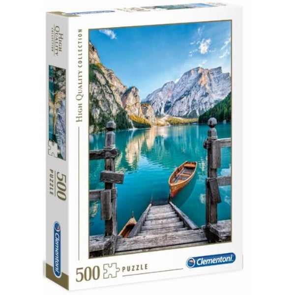 Clementoni - Braies Lake 500 Piece Jigsaw