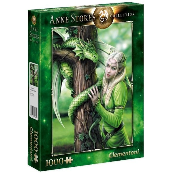 Clementoni - Anne Stokes - Kindred Spirits 1000 Piece Jigsaw - Good Games