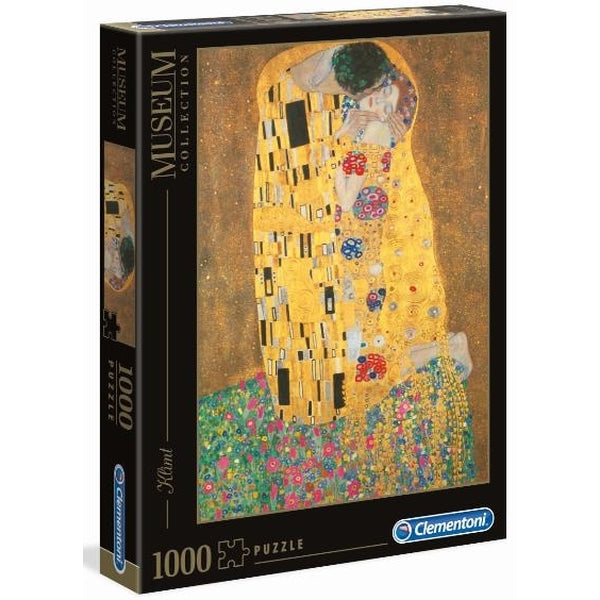 Clementoni - Museum Collection - Klimt - The Kiss 1000 Piece Jigsaw - Good Games
