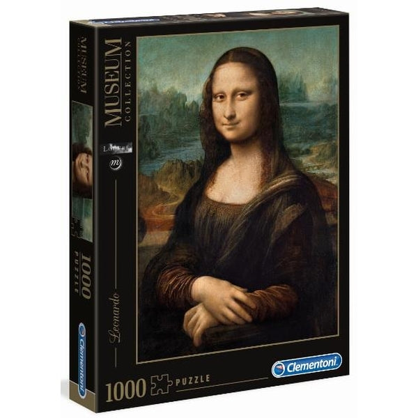 Clementoni - Museum Collection - Leonardo - Mona Lisa 1000 Piece Jigsaw - Good Games
