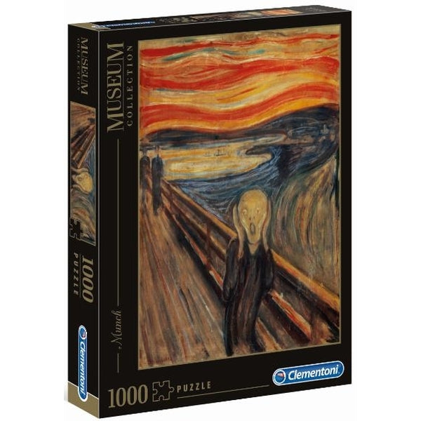 Clementoni - Museum Collection - Munch - The Scream 1000 Piece Jigsaw - Good Games