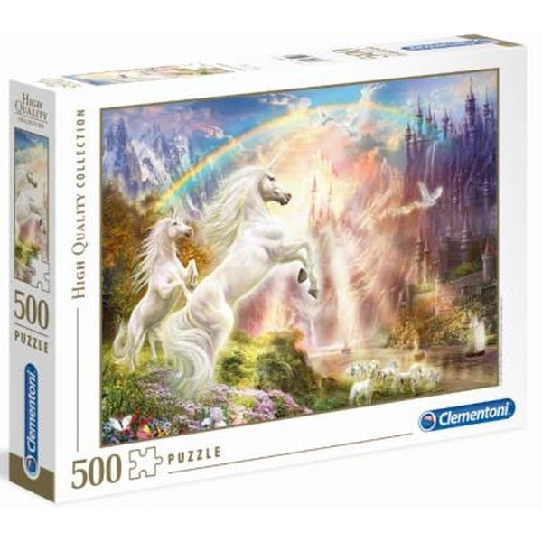 Clementoni - Sunset Unicorns 500 Piece Jigsaw