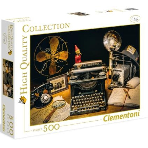 Clementoni - The Typewriter 500 Piece Jigsaw