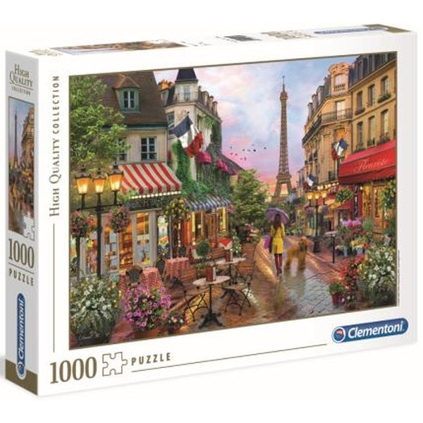 Clementoni - Flowers in Paris 1000 Piece Jigsaw - Good Games