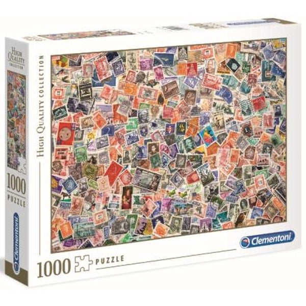 Clementoni - Stamps 1000 Piece Jigsaw