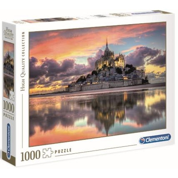 Clementoni - Le Magnifique Mont Saint-Michel 1000 Piece Jigsaw - Good Games