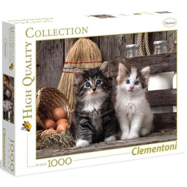 Clementoni - Lovely Kittens 1000 Piece Jigsaw - Good Games