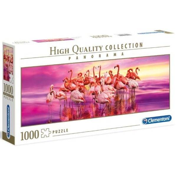 Clementoni - Panorama - Flamingo Dance 1000 Piece Jigsaw - Good Games