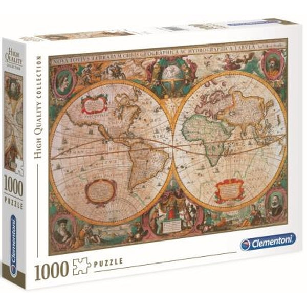 Clementoni - Mappa Antica 1000 Piece Jigsaw - Good Games