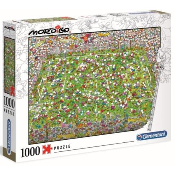Clementoni - Mordillo - The Match 1000 Piece Jigsaw - Good Games