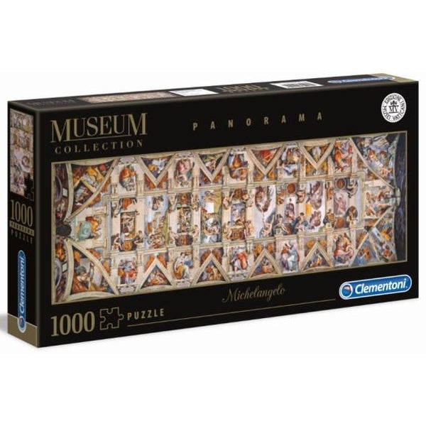 Clementoni - Panorama - Michelangelo - The Sistine Chapel Ceiling 1000 Piece Jigsaw