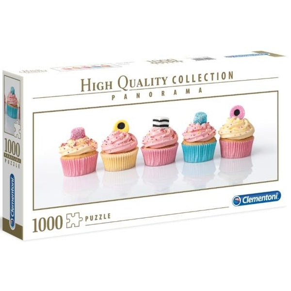 Clementoni - Panorama - Licorice Cupcakes 1000 Piece Jigsaw - Good Games