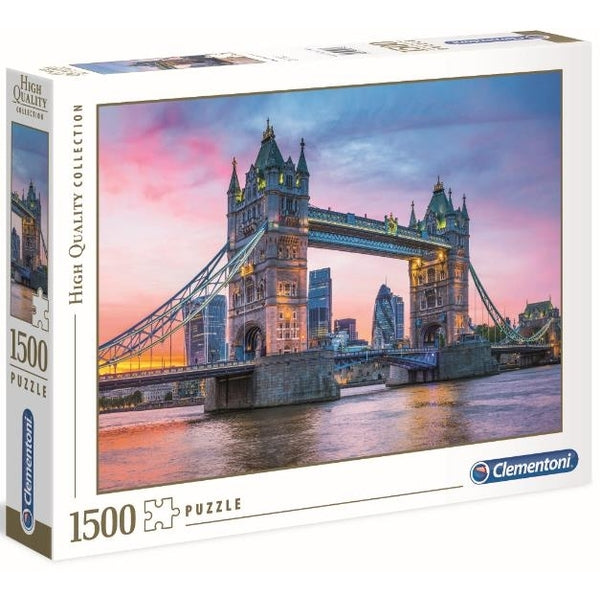 Clementoni - Tower Bridge Sunset 1500 Piece Jigsaw - Good Games