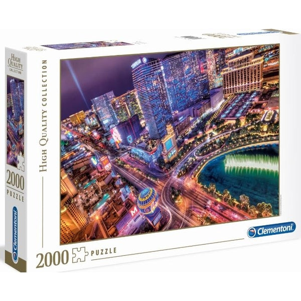 Clementoni - Las Vegas 2000 Piece Jigsaw - Good Games