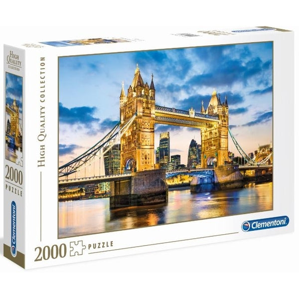 Clementoni - Tower Bridge at Dusk 2000 Piece Jigsaw - Good Games