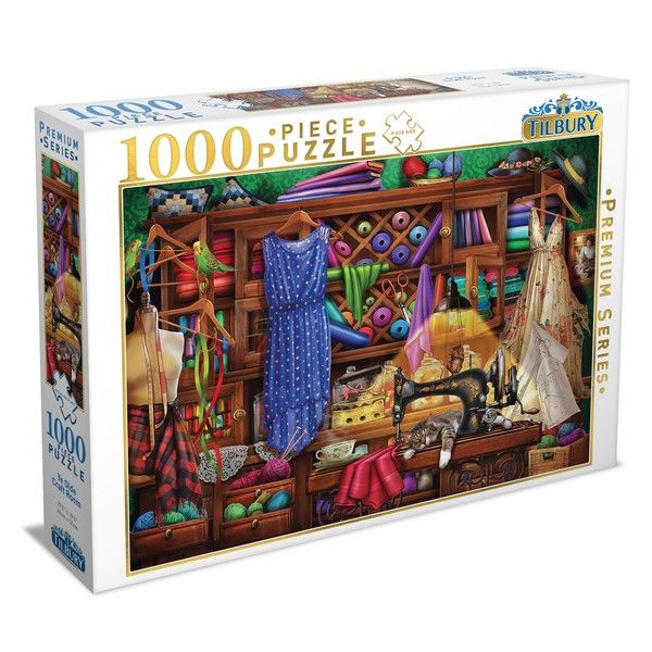 Tilbury - Ye Olde Craft Room Puzzle 1000 Piece Jigsaw - Good Games