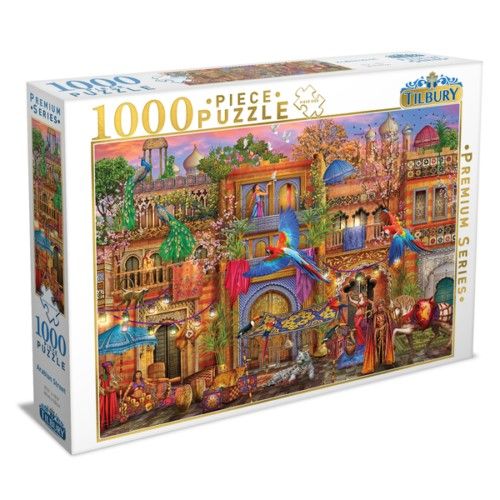 Tilbury - Arabian Street Puzzle 1000 Piece Jigsaw - Good Games