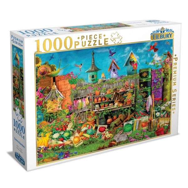 Tilbury - Sunny Garden Puzzle 1000 Piece Jigsaw - Good Games