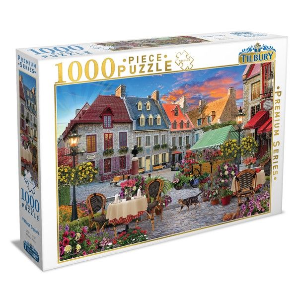 Tilbury - Village Square Puzzle 1000 Piece Jigsaw - Good Games
