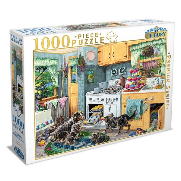 Tilbury - Doggone Good Cupcakes Puzzle 1000 Piece Jigsaw - Good Games