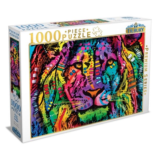 Tilbury - King of the Jungle Puzzle 1000 Piece Jigsaw - Good Games