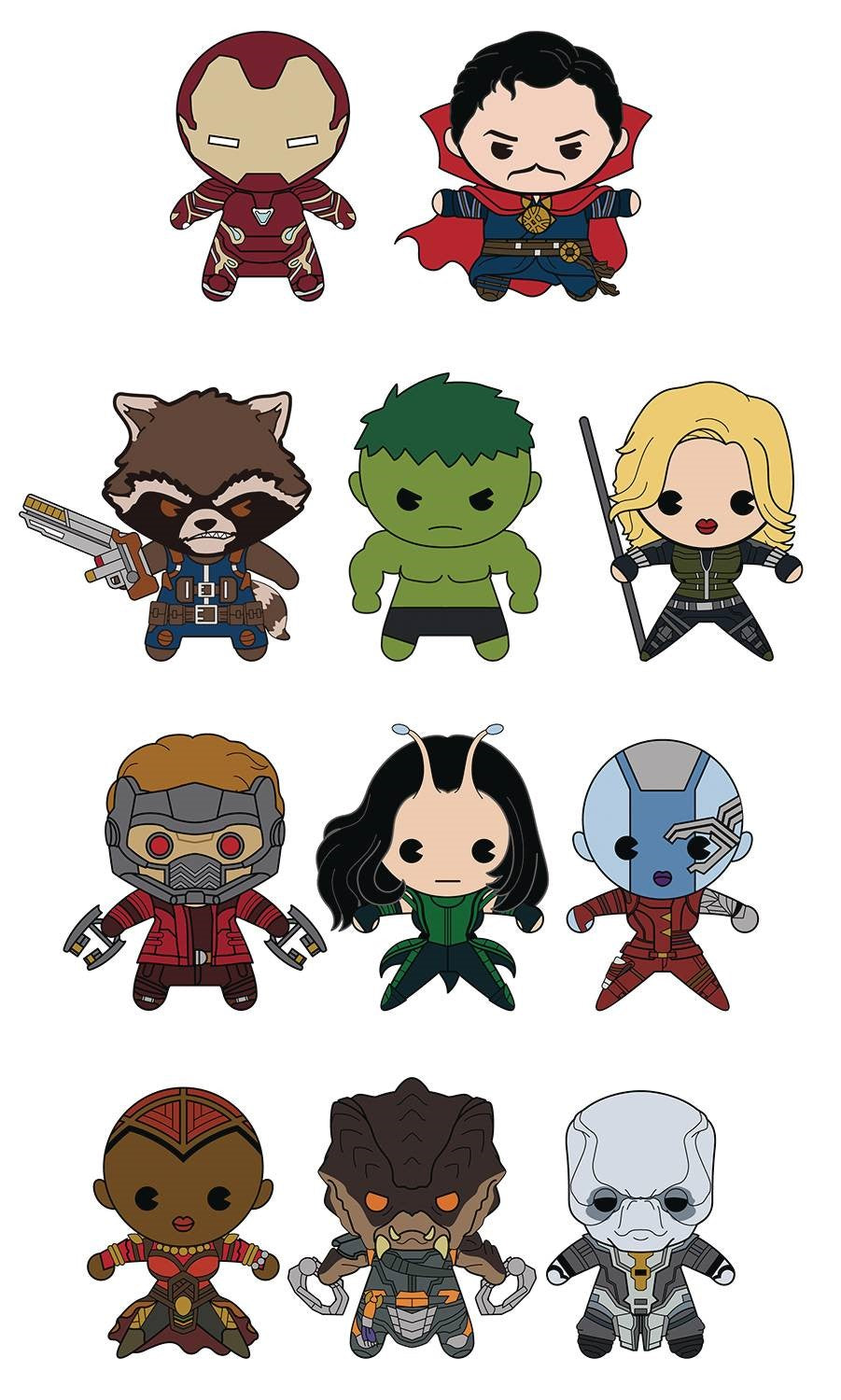 Avengers 3 - 3D Figural Keychain s01 Blind Bag - Good Games