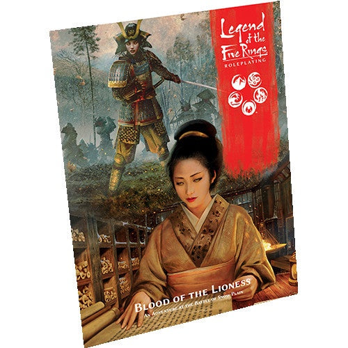 Legend of the Five Rings RPG Blood of the Lioness Adventure Book - Good Games