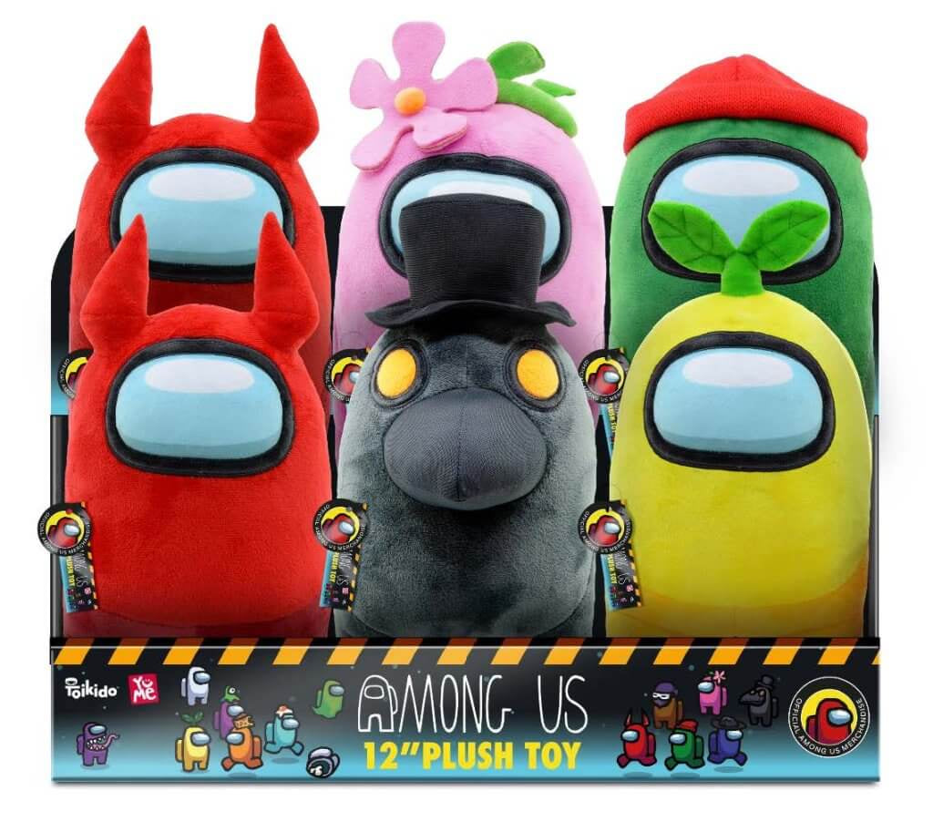 YuMe AMONG US - 30cm Plush with Accessory - Good Games