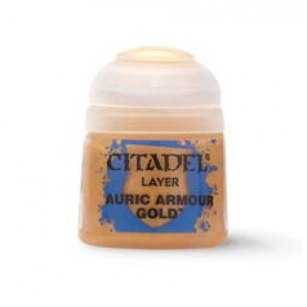 Citadel Layer Paint - Auric Armour Gold 12ml (22-62) - Good Games