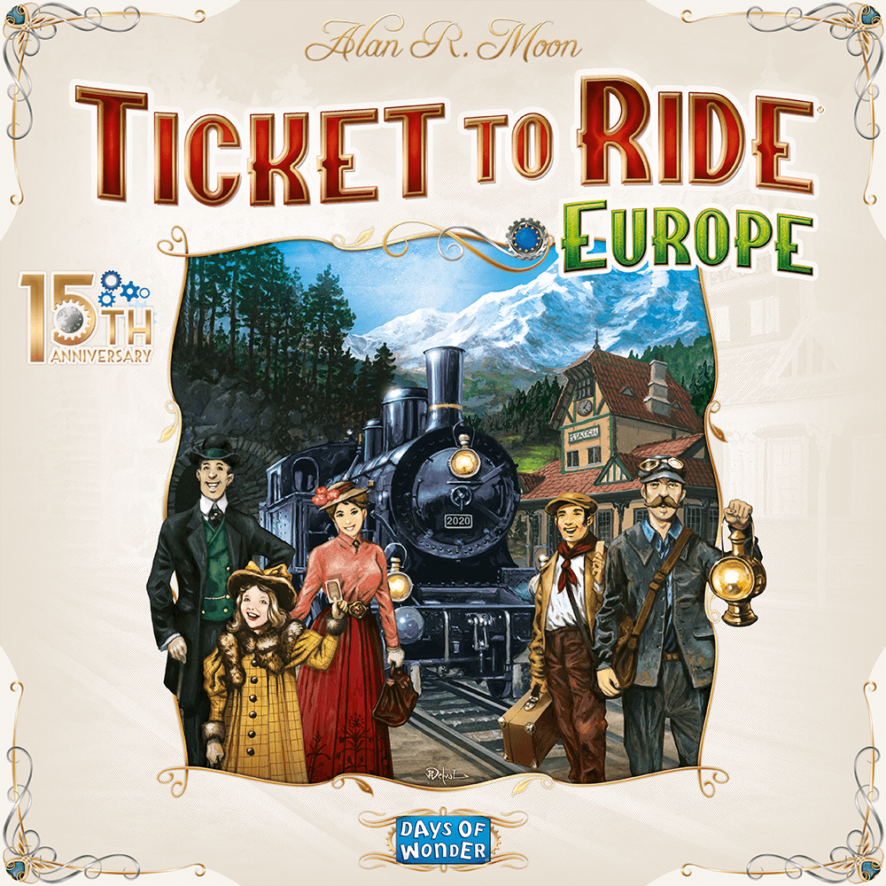 Ticket To Ride - Europe 15th Anniversary Edition - Good Games