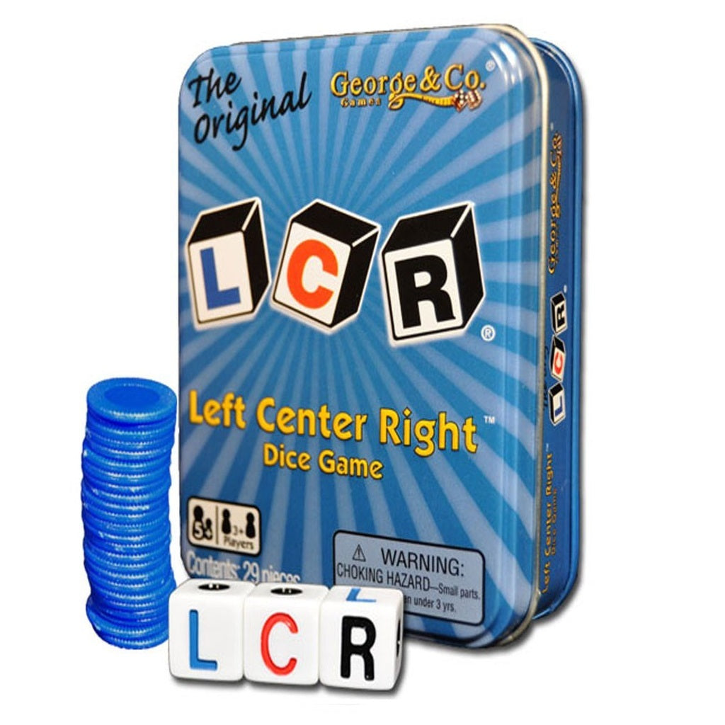 LCR - Left Center Right Card Game - Good Games