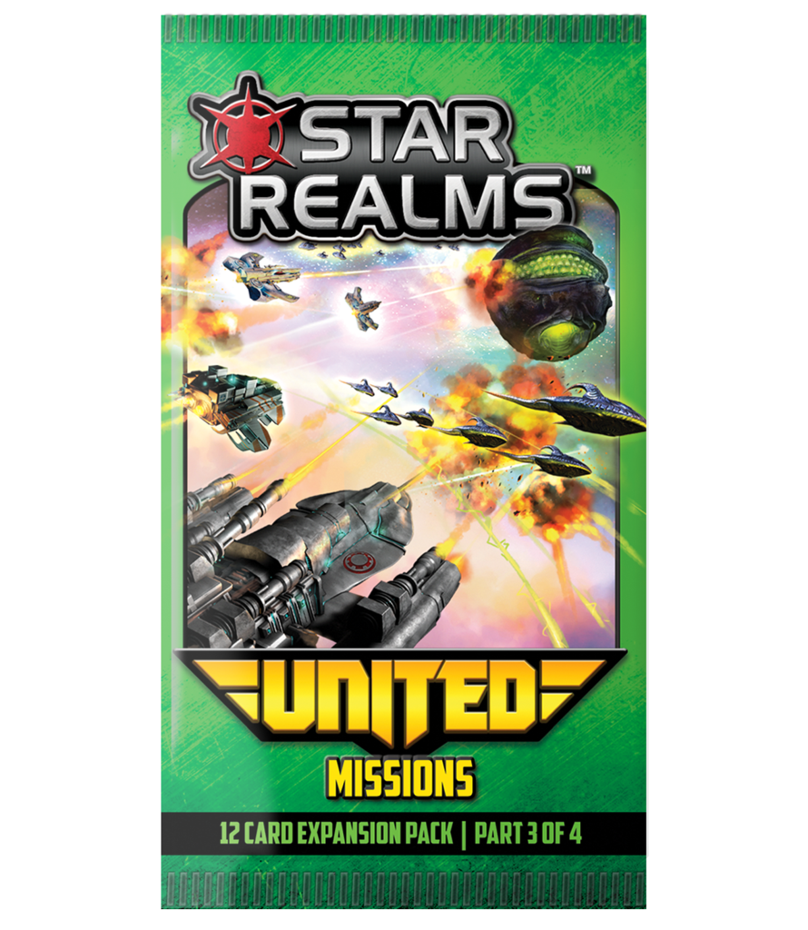 Star Realms United Missions Expansion 3 Booster - Good Games