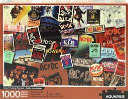 Aquarius - AC/DC - Album Cover Collage 1000 Piece Jigsaw