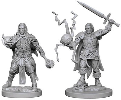 Pathfinder Deep Cuts Unpainted Miniatures Human Male Cleric - Good Games