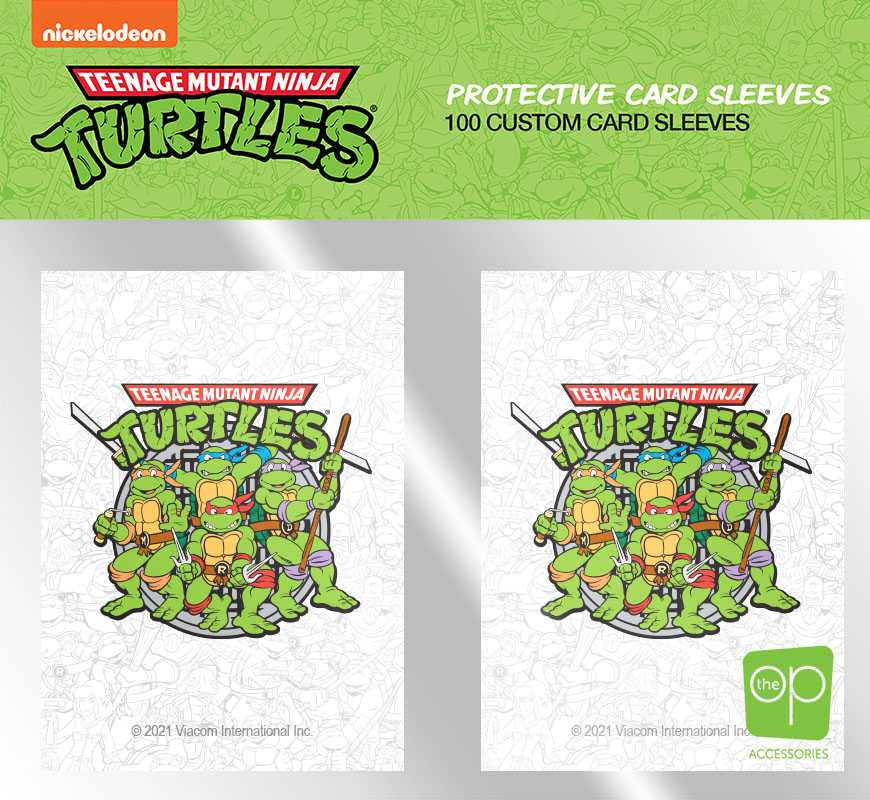 Teenage Mutant Ninja Turtles Card Sleeves - 100 - Good Games
