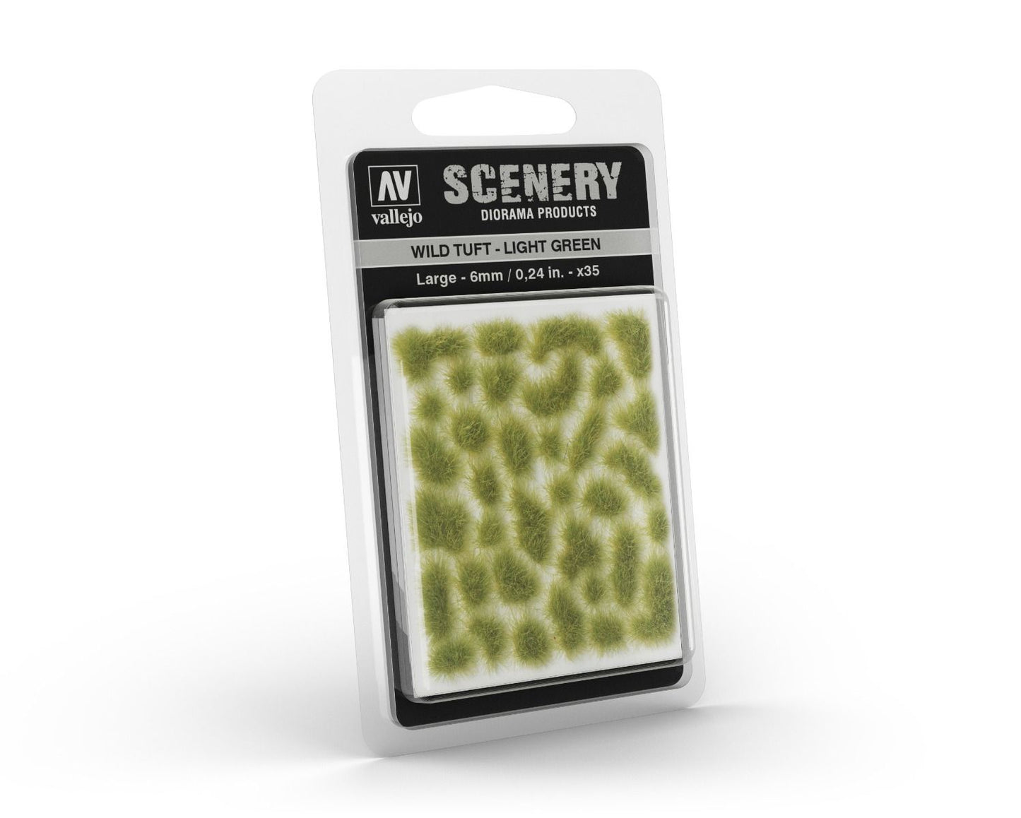 Vallejo Hobby Scenery - Light Green Large Wild Tuft - Good Games
