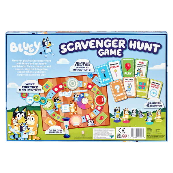 Bluey Scavenger Hunt Game - Good Games