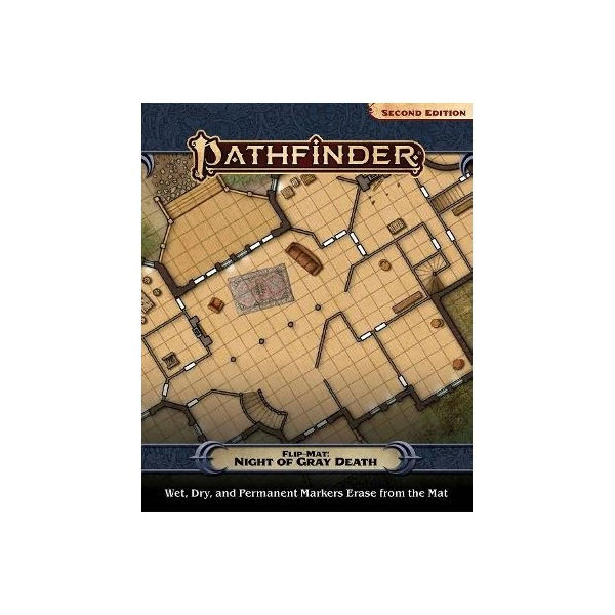 Pathfinder Accessories Flip Mat Night of the Gray Death - Good Games