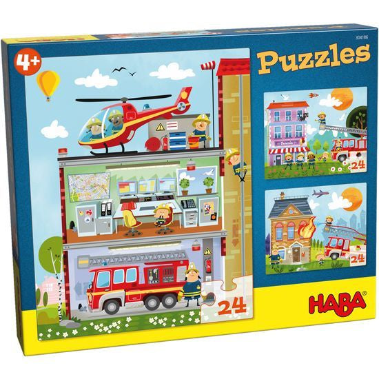 Little Fire Station 24 Piece Jigsaws - Good Games