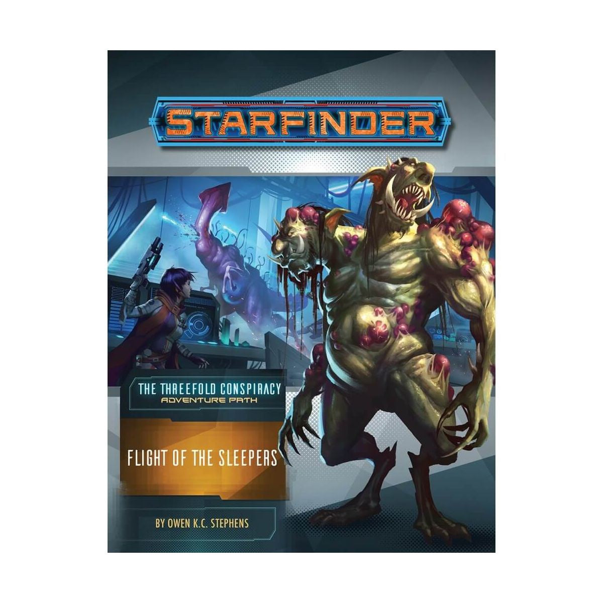 Starfinder RPG Adventure Path - The Threefold Conspiracy #2 Flight of the Sleepers
