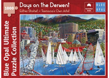 Blue Opal - Shohet: Days on the Derwent 1000 Piece Jigsaw